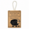 【新款】新西兰Bruntwood Lane Charcoal Detox  羊毛毡羊毛皂100g  竹炭净化款
